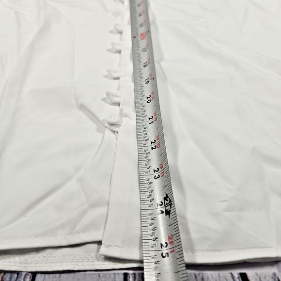 Men's Button Down Shirts Casual Long Sleeve Dress Shirts Summer Beach Shirts - Picture 7 of 9